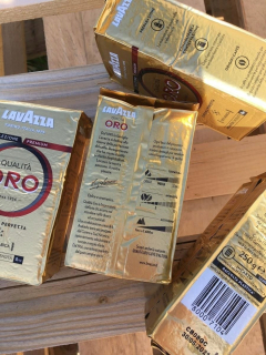 Káva mletá - Lavazza Qualita Oro 250g Talianska Káva Mielona x 10