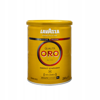 Káva mletá - Lavazza Qualita Oro Mincing Coffee Can 250 g