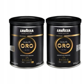 Káva mletá - Lavazza Qualità Oro Mountain Grown Mincing Coffee 25