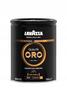 Káva mletá - Lavazza Qualita Oro Mountain pestovaná, mletá káva,
