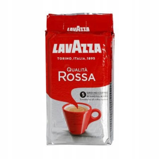 Káva mletá - Lavazza kvalita rossa - mletá káva 250g