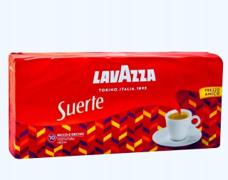 Káva mletá - Lavazza Suerte 4x 250g, mletá káva