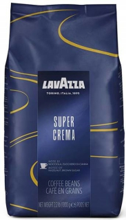 Zrnková káva -  Lavazza Super Crema Coffee Beans 1kg