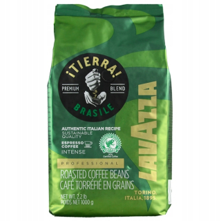 Zrnková káva - Lavazza Tierra Brazília Espresso 1kg Káva Granulár