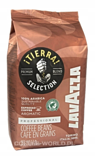 Zrnková káva -  Lavazza Tierra Selection 1 kg