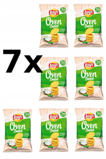 Kladie Chips Oven pečený jogurt s bylinkami 7 x 125 g