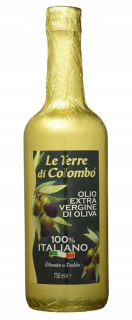 Olivový olej - Le Terre di Colombo 100%, olivový olej, 750 ml