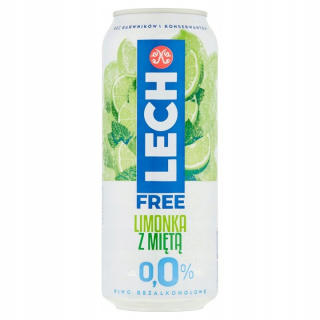 Lech Free 0% Limet Mint 500ml môže 4ks