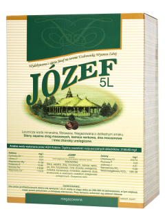 Liečivá voda Józef pre urologické problémy 5L