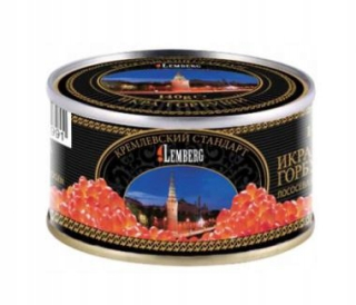 Lemberg Red Cavivar s lososom Gorbusz 140 g