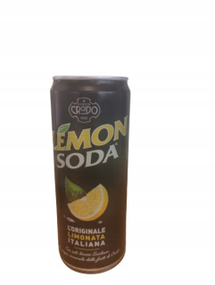 Citrónová sóda taliansky nápoj 330 ml plechovka X24 ks