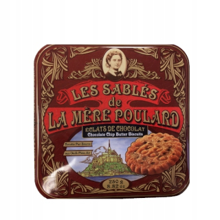 Plechovka na sušienky Les Sables de La Mere Poulard 250 g
