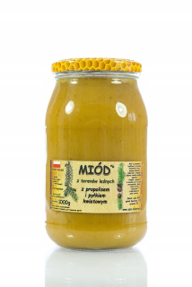 Lesný med s propolis a peľ posilňuje 1000 g