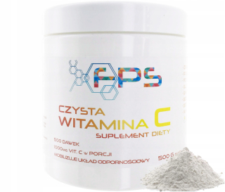 Vľavo vitamín C prášok 500g FPS