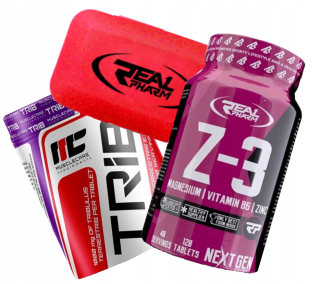 Testosterón - Libido a testosterón Real Pharm Z3 + MC Tribulus