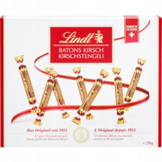 Tyčinky Lindt s višňovým likérom 250g