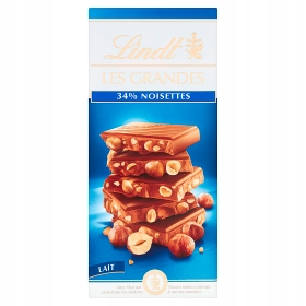 Lindt Les Milky Grands s Hazel 150 g