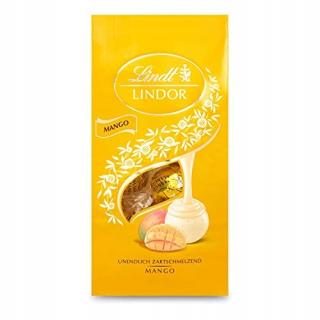 Lindt Lindor Mango 137 g z Nemecka.