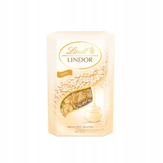 Lindt Lindor Biela biela čokoláda pralina 200g