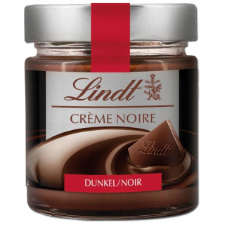 Lindt kakaový krém tmavý (DUNKEL) 220 g.