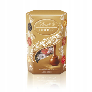 Lindt Lindor Rozmanitý Cornet Mix Praline 200g
