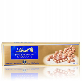 Milky Lindt s celou lieskmi 300 g