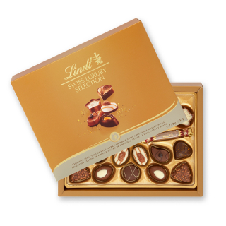 Lindt švajčiarska luxusná čokoládová krabička na výber 230g