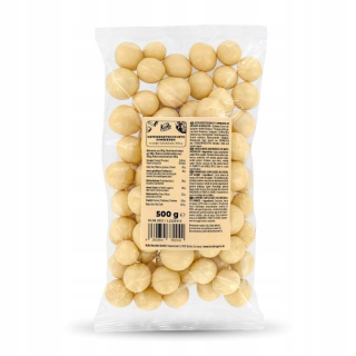 Lyofilizované maliny v bielej čokoláde 500g