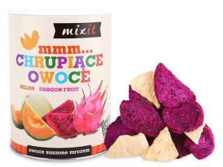 Sušené ovocie - LOOPHILIZOVANÝ OVOJENÝ DRAVE FROUNDY MELLON 80G MIXIT