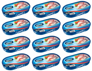 Filety zo sleďa Lisner v krémovom bambuli 175 g x12 ks