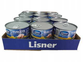 Tuniak Lisner na oleji 170g x24ks