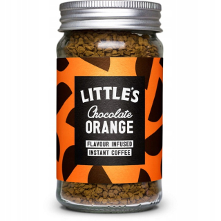 Instantná káva -  50g instantná kávová čokoláda Little s pomarančom