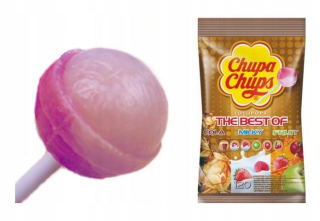 Chupa Chups Mix lízatko 120ks. Cola Mliečne ovocie