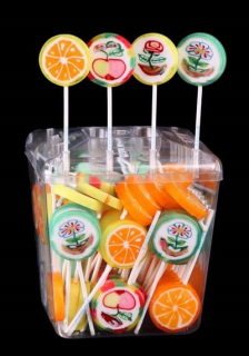 Lollipop Flower Retro 10gx100sztuk