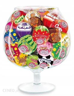 Lollipop ovocie. Pop gumy v šálke 18 g / 100 ks.