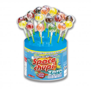 Lollipop Space Chupi Zero bez cukru 50 ks