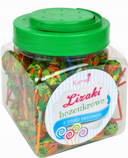 Lollipops Scroll Fruit Cola Sparkling 100 ks