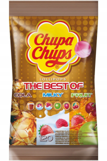 Chupa Chups Mix chutí lízanky 120 ks