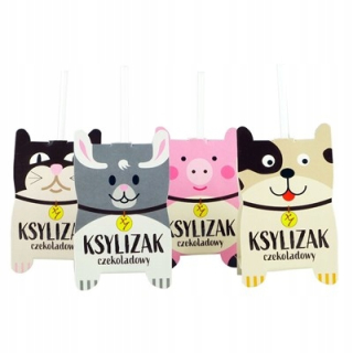 Čokoládové lízanky s xylitolom bez cukru 12ks