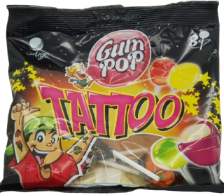 Lollipops Ball Argo Gum Pop Tattoo Tattoo 8PTX15
