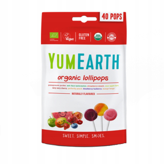 Ovocné lízanky s vitamín C bio 40 ks.