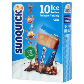 Vodná zmrzlina s Colo Chuť 10 kusov