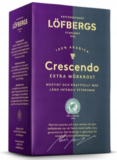 Káva mletá -  Löfbergs Crescendo Extra Morkrost / / Sypana 450g