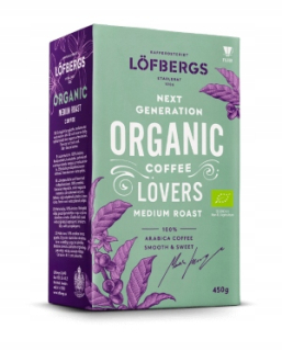 Káva mletá - Lofbergs Eco MellanRost Mletú kávu 450g