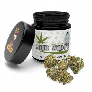 CBD - Miestny zberateľ SUSHI CBD Sour Widow 3G
