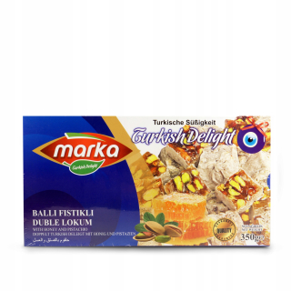 Lokum Turkish Delight MEDOVÉ PISTÁCIE 350g