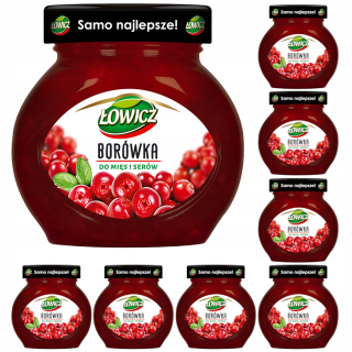 Łowicz čučoriedka pre mäso a syr 8 x 230g