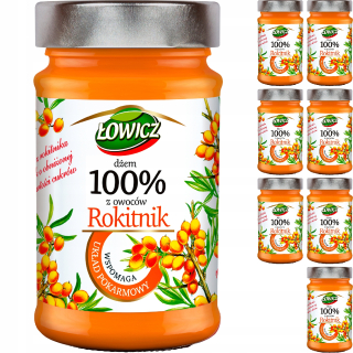 Łowicz dżem 100% ovocia Rokitnik 8x 235 g