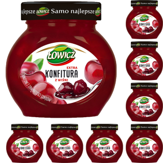 Łowicz Cherry Cherry Minimálne cukry 8x240g