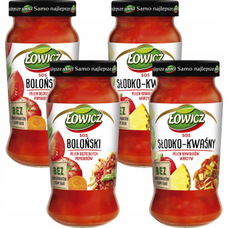 Łowicz Bologna a Sweet-Sour Sauce 4x500g